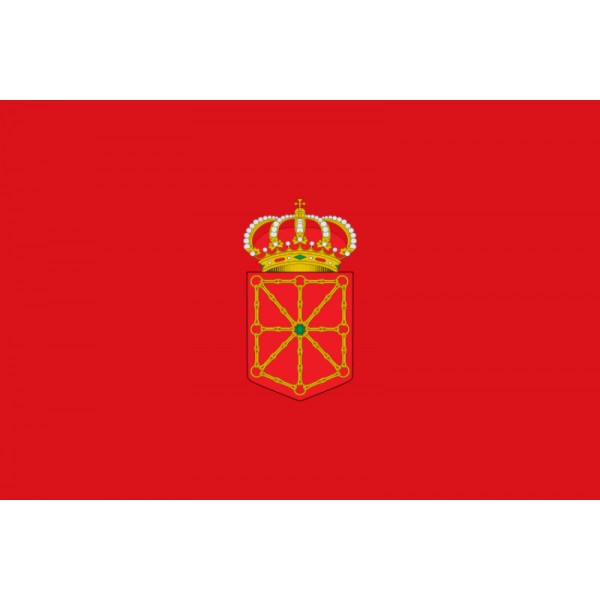 BANDERA COMUNIDAD DE NAVARRA (DESPACHO) BORDADA O IMPRESA