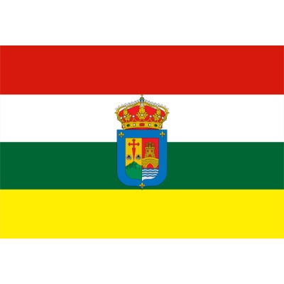 BANDERA COMUNIDAD DE LA RIOJA (SOBREMESA) BORDADA