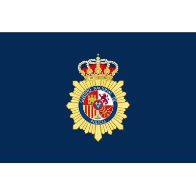 BANDERA POLICIA NACIONAL (EXTERIOR)