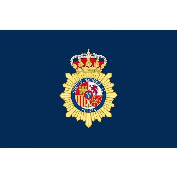 BANDERA POLICIA NACIONAL (EXTERIOR)