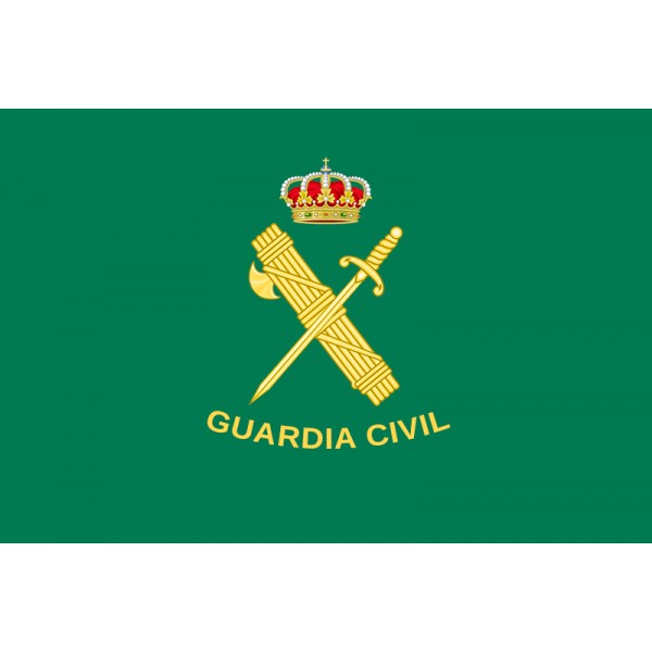 BANDERA GUARDIA CIVIL (EXTERIOR)