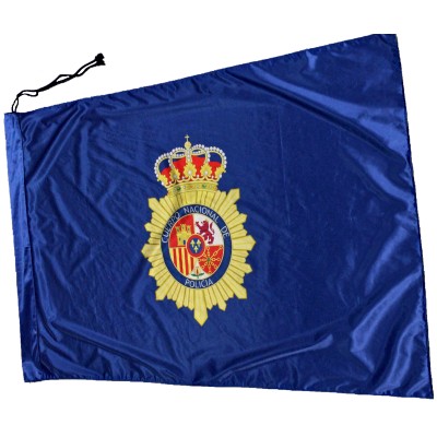 BANDERA POLICIA NACIONAL (DESPACHO) BORDADA O IMPRESA