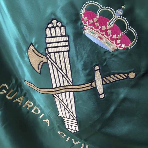 BANDERA GUARDIA CIVIL (DESPACHO) BORDADA O IMPRESA