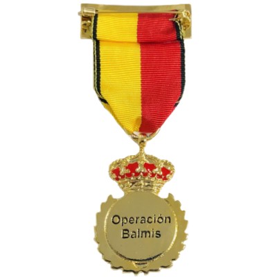 CONJUNTO COMPLETO MEDALLA CONMEMORATIVA DE LA OPERACION BALMIS