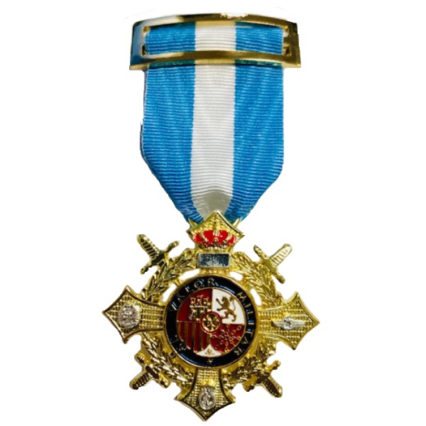 MEDALLA GRAN CRUZ DE GUERRA DEL EJERCITO ESPAÑOL