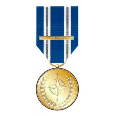 MEDALLA DE LA OTAN EN NM-IRAK