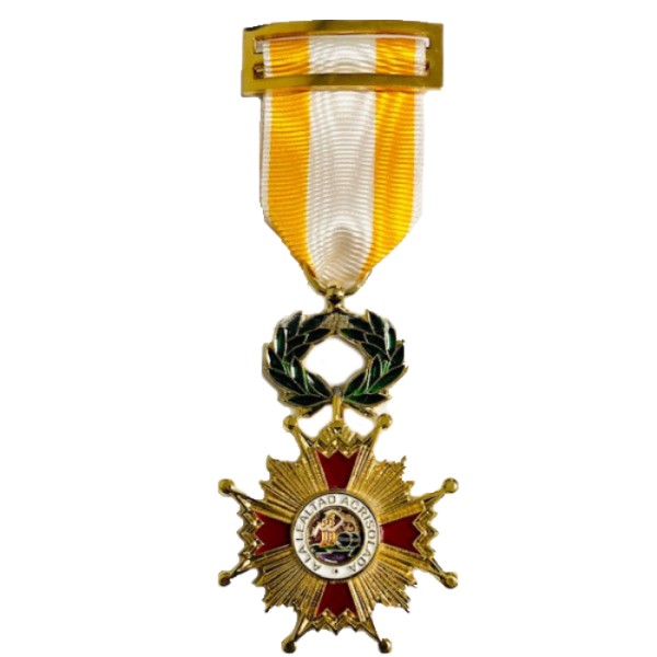 MEDALLA ISABEL LA CATOLICA CRUZ CABALLERO / DAMA