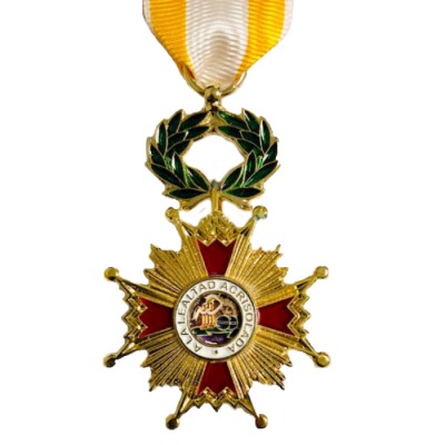 MEDALLA ISABEL LA CATOLICA CRUZ CABALLERO / DAMA