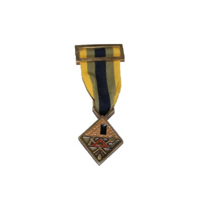 MEDALLA GUINEA ECUATORIAL VERDE / AMARILLA