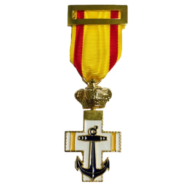 MEDALLA CRUZ DEL MERITO NAVAL CON DISTINTIVO AMARILLO