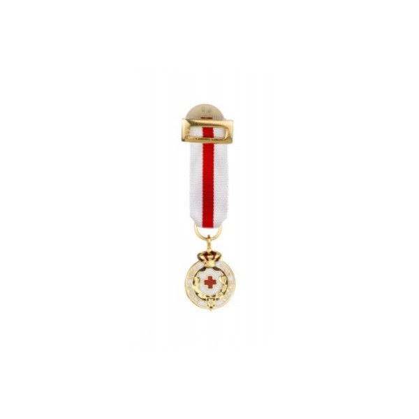 MEDALLA MINIATURA CRUZ ROJA
