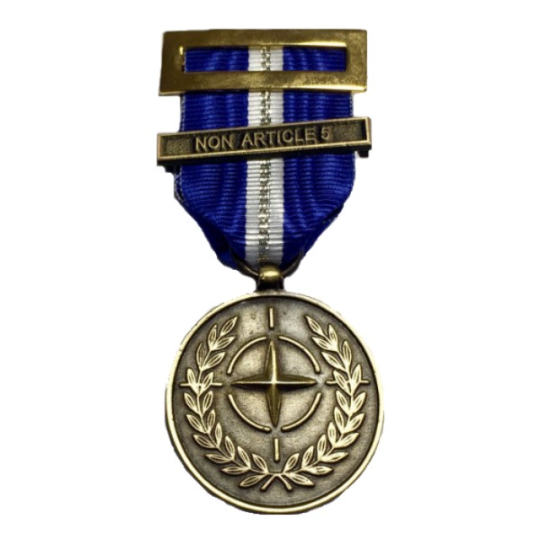 MEDALLA DE LA OTAN (NO ARTICULO 5 BALCANES)