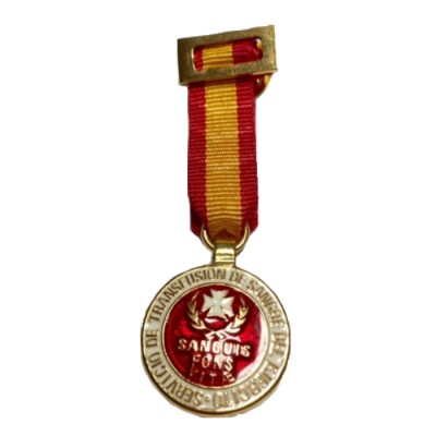 MEDALLA MINIATURA DONANTE DE SANGRE