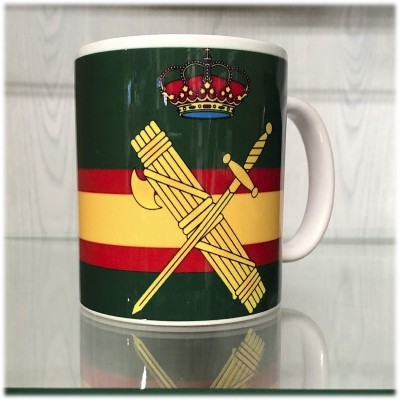 TAZA PERSONALIZADA GUARDIA CIVIL 2 ESCUDOS