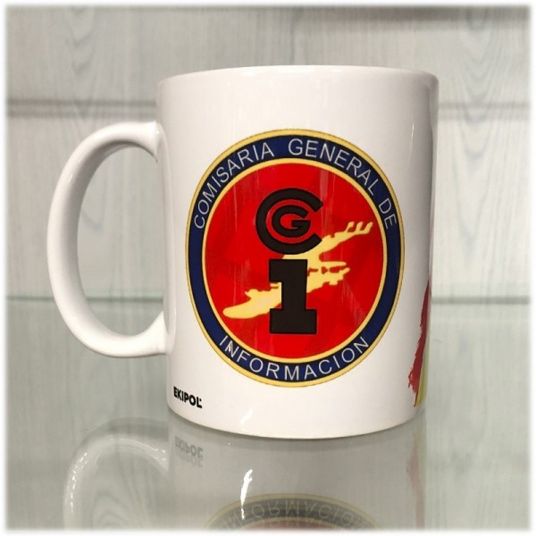 TAZA POLICIA NACIONAL C. G. DE INFORMACION