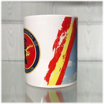 TAZA PERSONALIZADA POLICIA NACIONAL C. G. DE INFORMACION