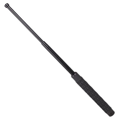 DEFENSA BASTON EXTENSIBLE ACERO 21" CON FUNDA
