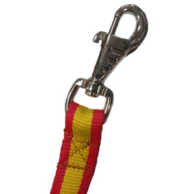TRAILLA / CORREA DE PASEO BANDERA ESPAÑA