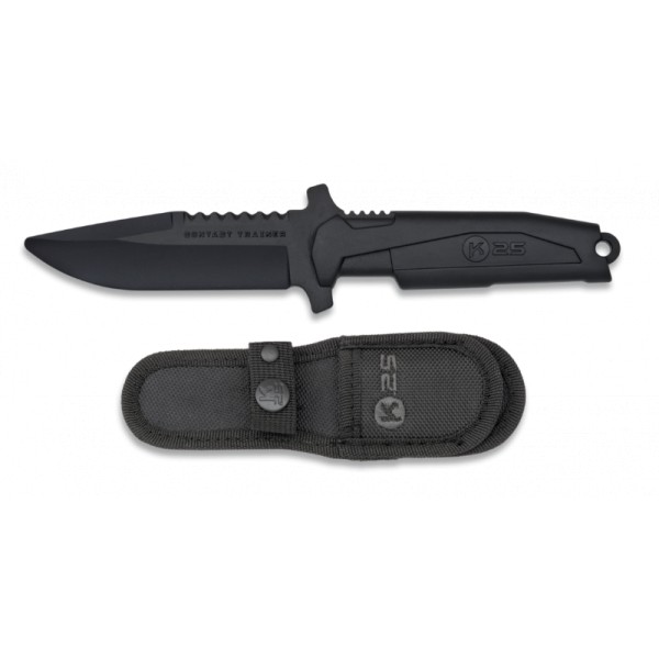 CUCHILLO DE ENTRENAMIENTO K25 NEGRO