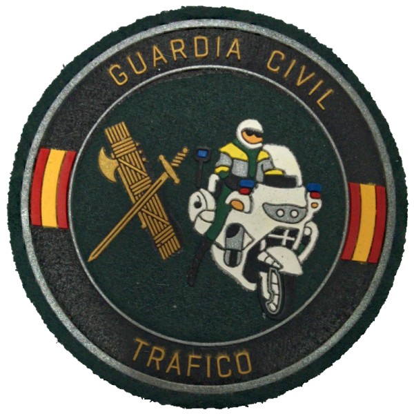 PARCHE GUARDIA CIVIL TRAFICO 9 cm.