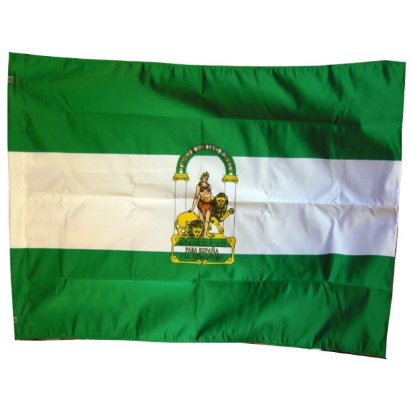 BANDERA COMUNIDAD DE ANDALUCIA (DESPACHO) BORDADA O IMPRESA
