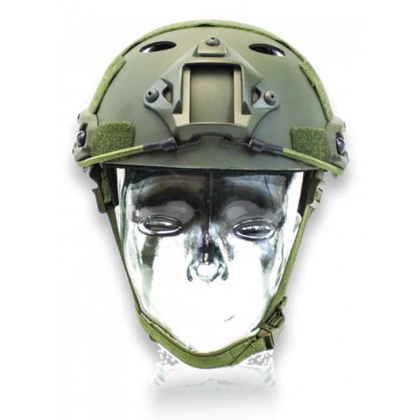 CASCO "SPECIAL-OPS" PARA PROTECCION ANTI-IMPACTOS VERDE