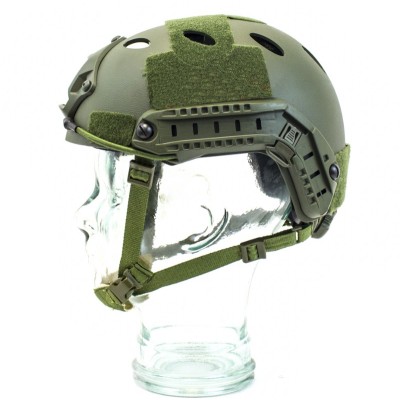 CASCO "SPECIAL-OPS" PARA PROTECCION ANTI-IMPACTOS VERDE