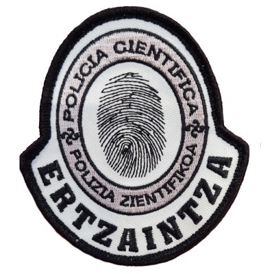 PARCHE DE BRAZO ERTZAINTZA CIENTIFICA