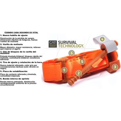 TORNIQUETE CAT GEN 7 ORIGINAL