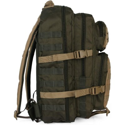 MOCHILA ASSAULT 36 LITROS MOLLE RANGER VERDE/ARIDO