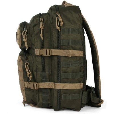 MOCHILA ASSAULT 36 LITROS MOLLE RANGER VERDE/ARIDO