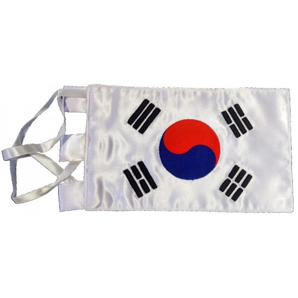 BANDERA DE COREA DEL SUR (SOBREMESA) BORDADA