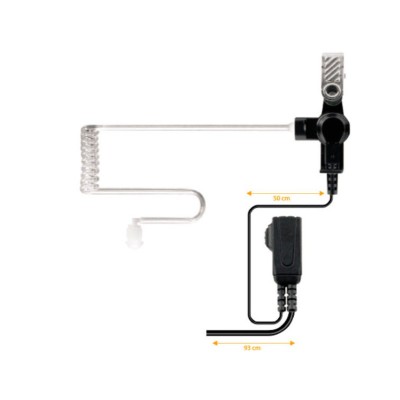 MICRO-AURICULAR TPH-900 TETRA TUBULAR TRANSPARENTE