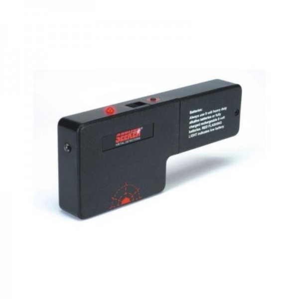 DETECTOR DE METALES COMPACTO SEEKER CON LUZ