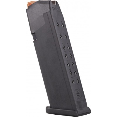 CARGADOR GLOCK 17 C/9X19 17 CARTUCHOS ELEVADOR NARANJA