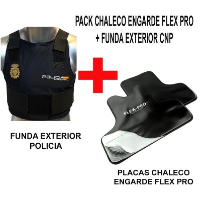 CHALECO ANTIBALAS SWAT DE INTERVENCION POLICIAL NIJ IIIA CON