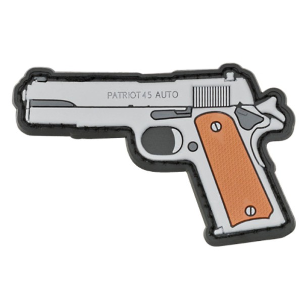 PARCHE PISTOLA CON VELCRO MOD.3