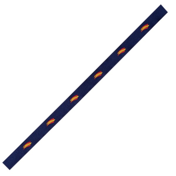 CINTA PULSERA AZUL BANDERA ESPAÑA BROCHAZOS