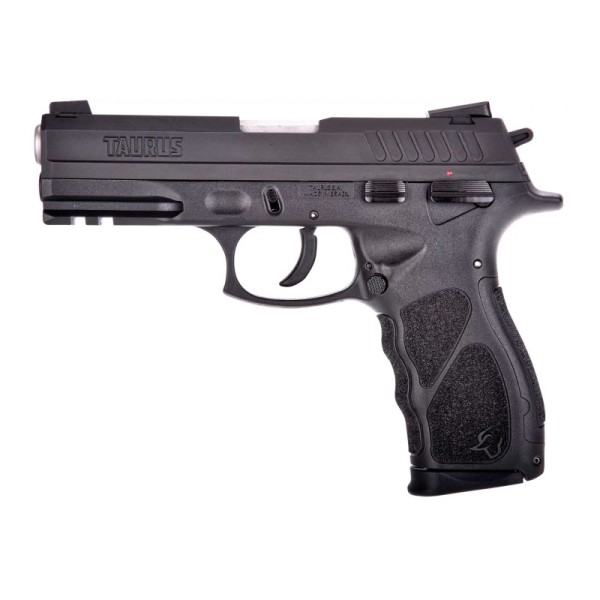 PISTOLA TAURUS TH9 NEGRA 9MM PB 17 DISPAROS 2 CARGADORES (AMBIDIESTRA)