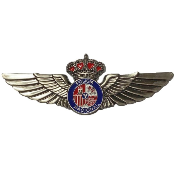 DISTINTIVO ALAS MECANICO DE HELICOPTEROS POLICIA NACIONAL