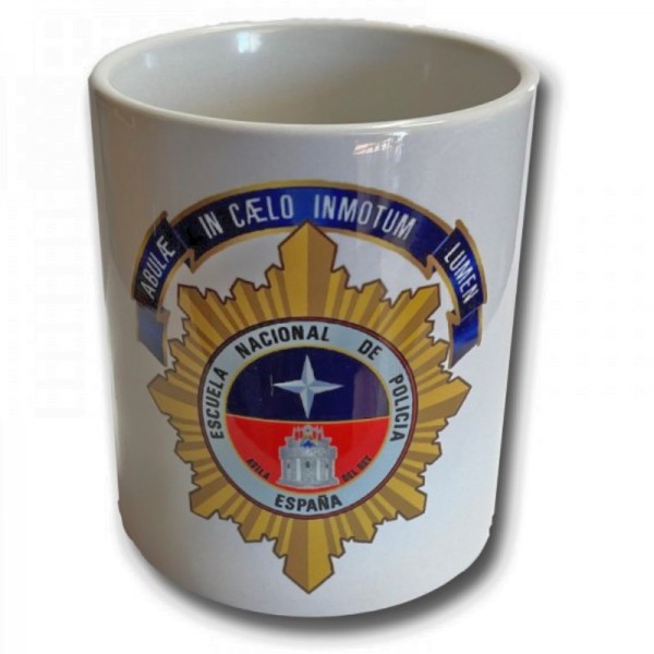 TAZA CERAMICA ESCUELA NACIONAL DE POLICIA ENP
