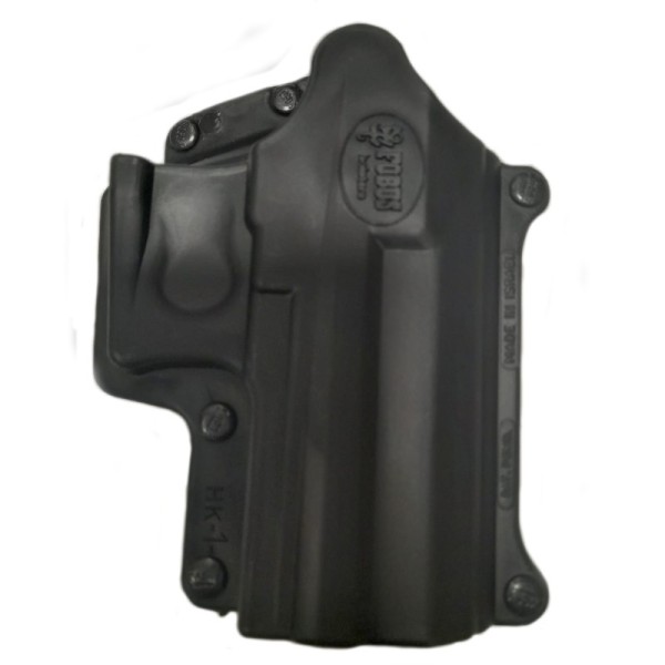 ¡LIQUIDACIÓN! FUNDA FOBUS EN LIQUIDACION DE POLIMERO HK USP COMPACT CON SUJECCIÓN AL CINTURON