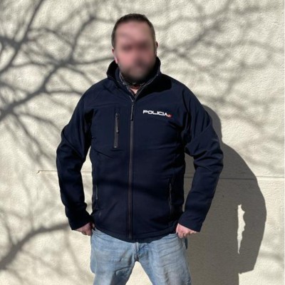 CAZADORA SOFTSHELL POLICIA ADULTO