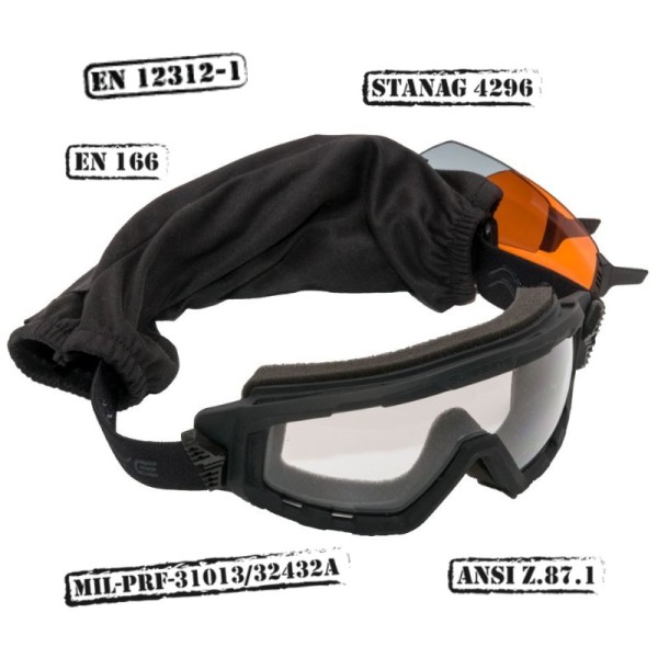 GAFAS SWISSEYE G-TAC NEGRO CON LENTES INTERCAMBIABLES
