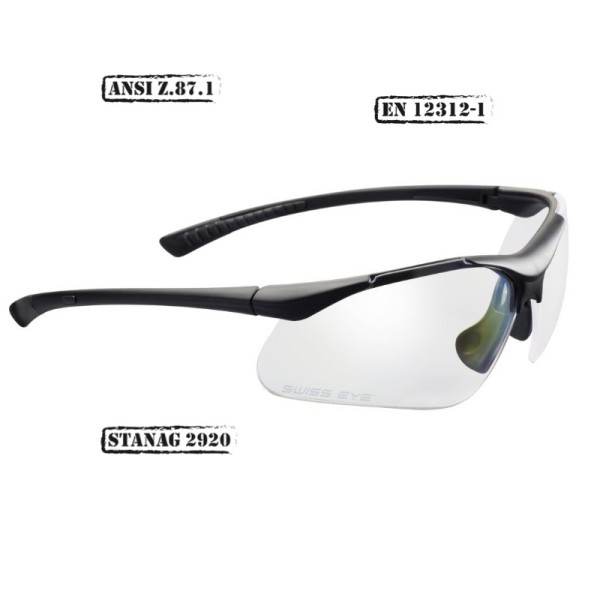 GAFAS SWISSEYE MAVERICK NEGRO CON LENTES INTERCAMBIABLES