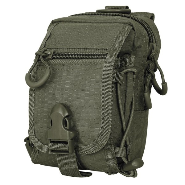 BOLSO RIÑONERA PORTAOBJETOS MOLLE VERDE