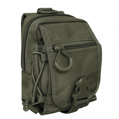 BOLSO RIÑONERA PORTAOBJETOS MOLLE VERDE