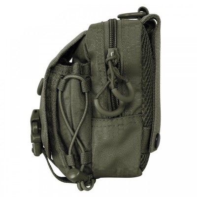 BOLSO RIÑONERA PORTAOBJETOS MOLLE VERDE