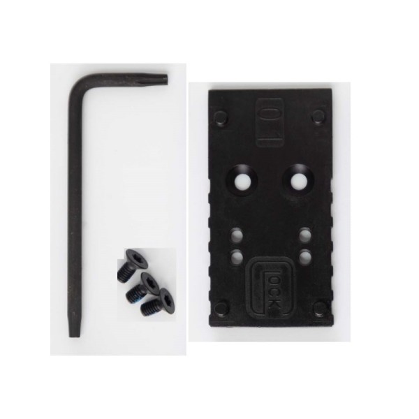 PLACA MONTURA GLOCK MOS-01(Burris, Docter, Insight, Meopta o Vortex)