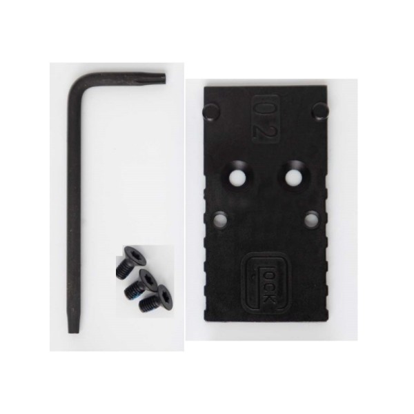 PLACA MONTURA GLOCK MOS-02 (Ameriglo, Holosun o Trijicom)